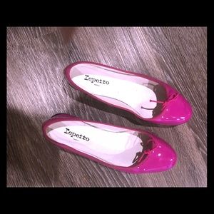 Repetto cendrillon flats pink